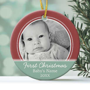 Babys Erste Weihnachten Keramik Ornament