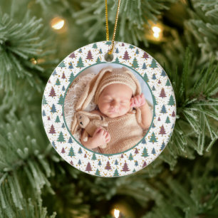 Babys erste Weihnachtsbaume Moderne Elegant Keramik Ornament