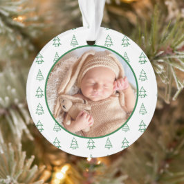Babys erste Weihnachtsbaume Moderne Elegant Ornament
