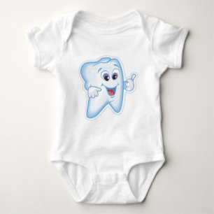 Babys ersten toothy! baby strampler