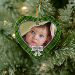Babys erster Foto-Rahmen Keramikornament