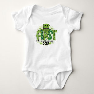 Babys erstes " Glücklich Baby Strampler