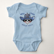Baby's erstes Halloween, Skelett Cowboy Wild Child