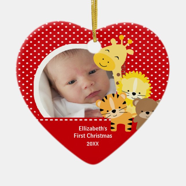 Babys erstes keramik ornament (Vorne)