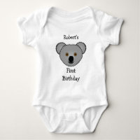 Baby's erstes Niedliches Koala Baby T-Shirt