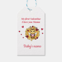 Baby's erstes Valentinstagsgeschenk Geschenkanhänger