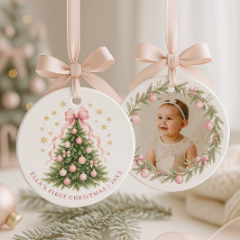 Baby's erstes Weihnachten Keramik Ornament