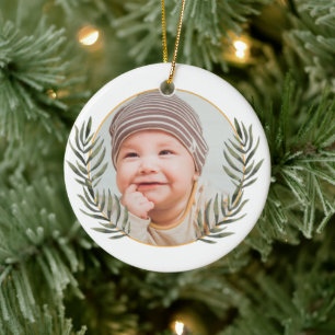 Baby's erstes Weihnachten Keramik Ornament
