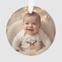 Baby's erstes Weihnachtsbaum-Ornament