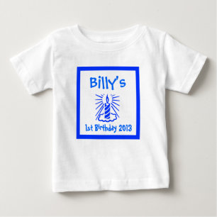 Baby's first Birthday, baby's 1st Baby T-shirt