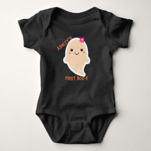 Baby's First Boo Halloween Costume Bodysuit-Kawaii Baby Strampler