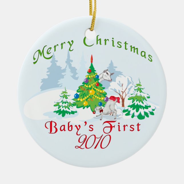 Baby's First Christmas 2010 Ornament (Vorne)