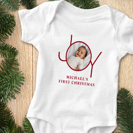 Baby's First Christmas Baby Strampler