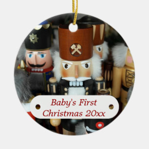 Baby's First Christmas Nutcracker Ornament
