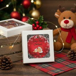 Baby's First Christmas , passen Sie den Namen des Keramik Ornament