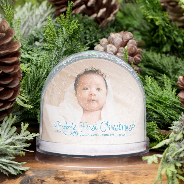 Babys First Christmas  Photo  Schneekugeln (Winter)