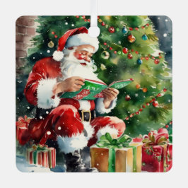 Baby's First Christmas Photo Template Ornament Aus Metall