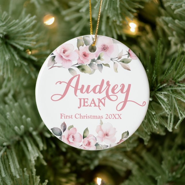Baby's First Christmas Tree Ornament (Baum)