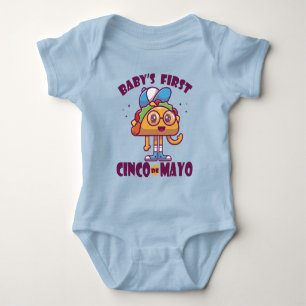 Baby's First Cinco de Mayo Baby Strampler