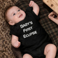 Baby's First Eclipse Solar Eclipse 2026 Baby-Shirt