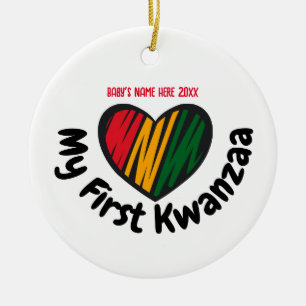 Baby's First Kwanzaa Ornament