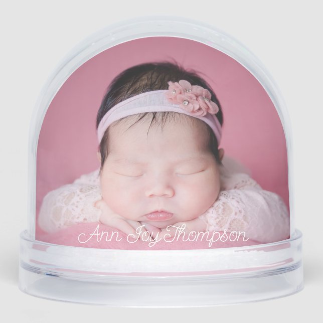 Baby's First Winter Schneekugeln (Vorderseite)