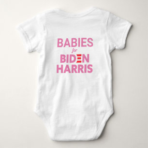 Babys für Biden Harris Custom Text Baby Strampler