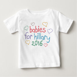 Babys für Hillary 2016 Baby T-shirt