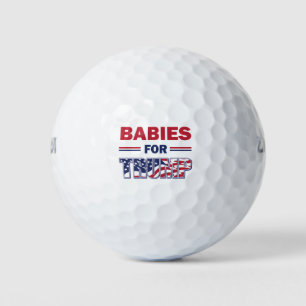 Babys für Trump Golfball