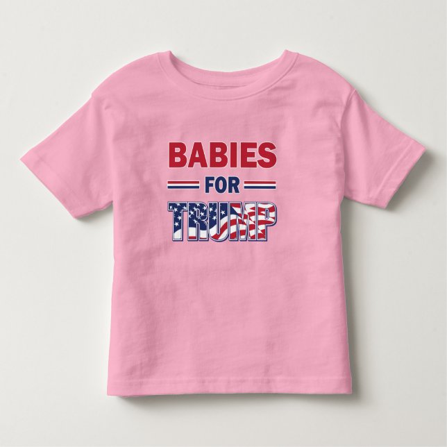 Babys für Trump Kleinkind T-shirt (Vorderseite)