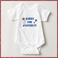Babys für VOTE BLUE One-Stück Baby Bodysuit