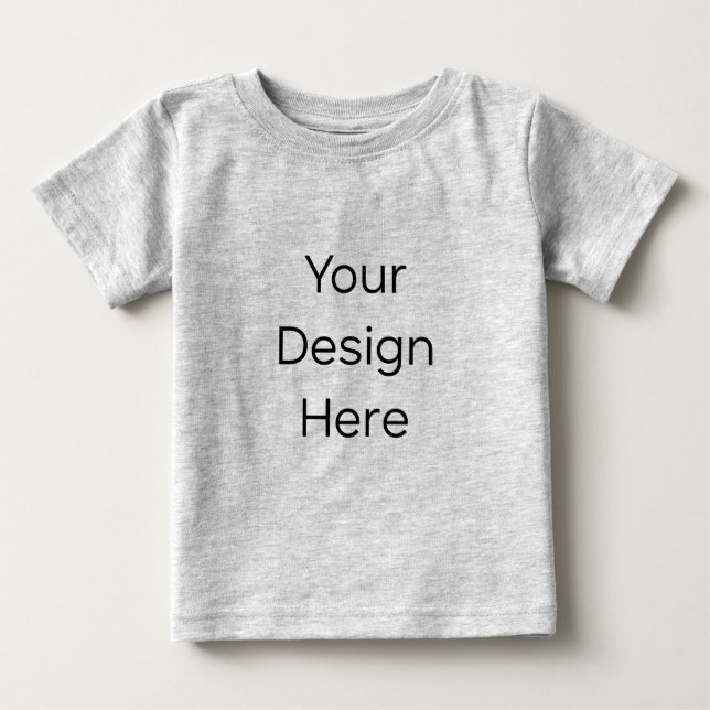 Babys graues T-Shirt (Vorderseite)