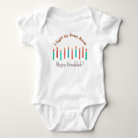Baby's Happy Hanukkah Candles Niedlich Funny Baby