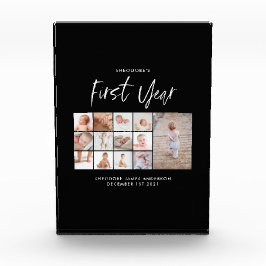 Babys im ersten Jahr Foto Collage Skript 