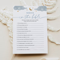 Babys in der Bibel Twinkle Star Baby Shower Game