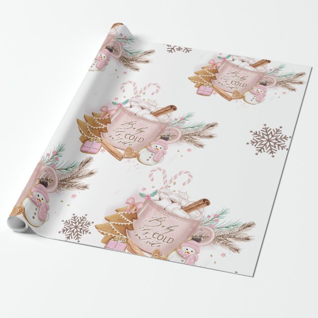 Baby's It's Cold Außenseite wrapping paper| Gesche Geschenkpapier (Ungerollt)