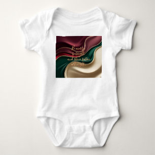 Babys Jersey-Body in stilvollem Grafikdruck Baby Strampler