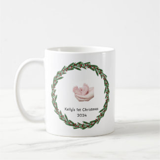Babys (Kelly’s) 1. Weihnachten individuell anpassb Kaffeetasse