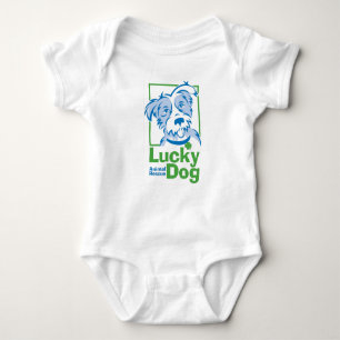 Baby's Lucky Dog Bodysuit Baby Strampler