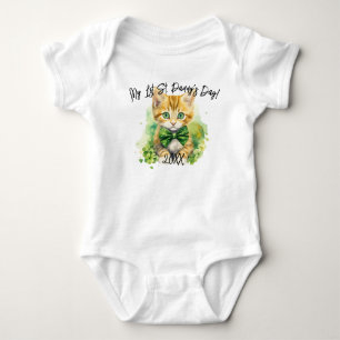 Baby's My 1st St. Paddy's Day Säugling Bodysuit Baby Strampler