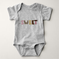 Babys reiner Süße Bodysuit - Lieblich