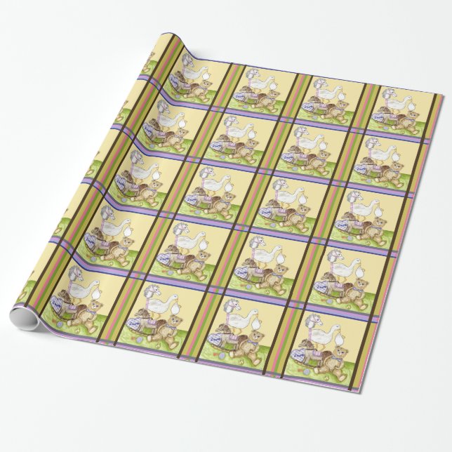 Baby's Room gefüllt mit Kinderzimmer Toys Packpapi Geschenkpapier (Ungerollt)