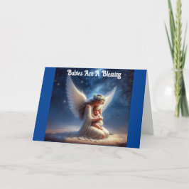 Babys sind eine Glückwunschkarte Karte