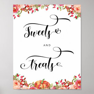 Babys sind süß Bitte nehmen Sie eine Leckerei Fall Poster