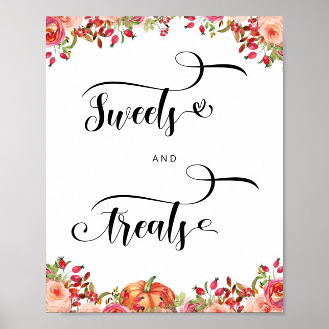 Babys sind süß Bitte nehmen Sie eine Leckerei Fall Poster (Vorne)