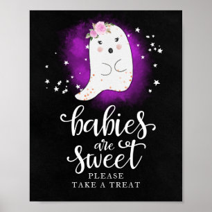 Babys sind süß, bitte nimm ein Geschenk Schild