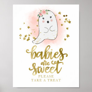 Babys sind süß, bitte nimm ein Geschenk Schild