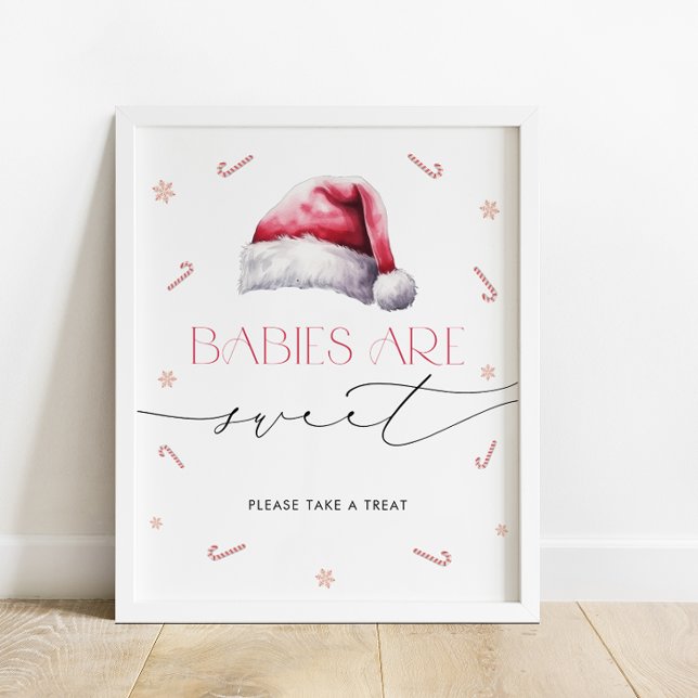 Babys sind süß Nehmen Sie eine Leckerei Weihnachte Poster (Von Creator hochgeladen)