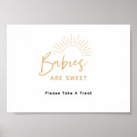 Babys sind süße Boho Sunshine-Gefälligkeit