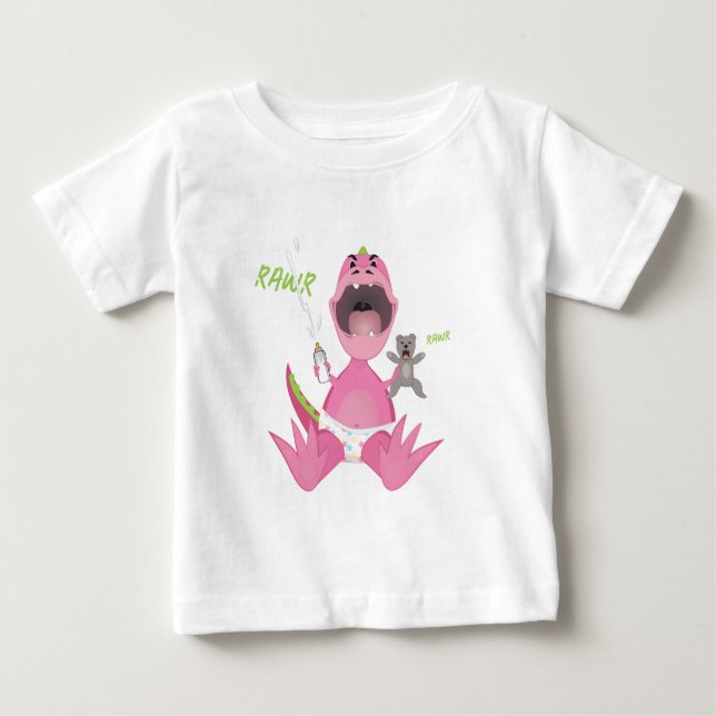 Babysaurus Baby T-shirt (Vorderseite)
